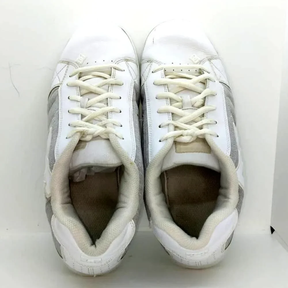 DC Skateboard Net SE Mens Pre-owned White & Gray Skateboard Sneakers - sz. 12